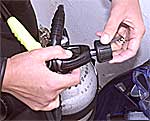 Detaching LP Hose